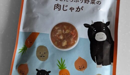 the kindestの離乳食　牛そぼろとたっぷり野菜の肉じゃが【離乳食完了期】