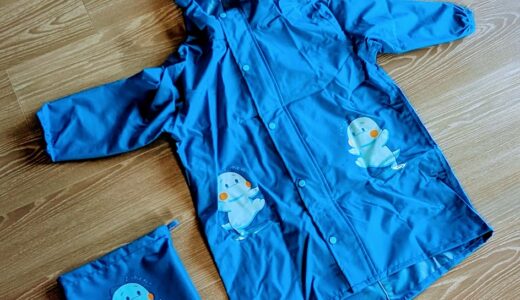 雨の日が楽しみになる！子供用「レインポンチョ」