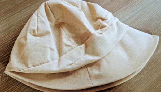 折りたたんで持ち運べる帽子！便利で旅行に最適