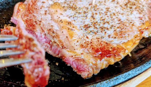 沖縄国際通り近くのステーキ「JUMBO STEAK HAN’S 久茂地本店ANNEX ステーキ」