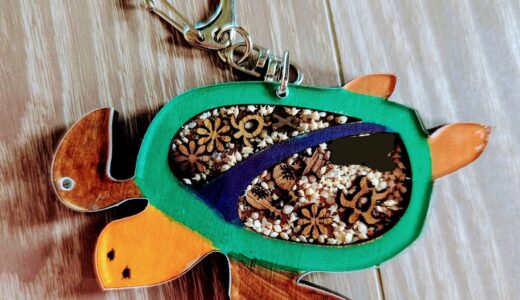 【3歳児でもおすすめ！】平和通りで子連れキーホルダー作り体験「スターランド」（国際通りすぐ近く）