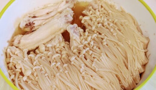 レンジで1人鍋　子供の夕飯にも♪