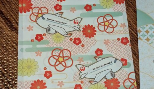 【3歳児】JALで折り紙をもらった