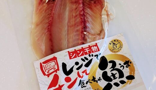 レンジでチンして食べちゃ魚（うお）が優秀すぎる！グリル不要で2分40秒で干物が焼けちゃう商品を徹底レビュー！