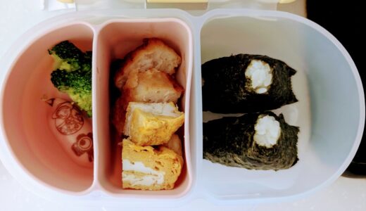 夏だけど遠足があった。お弁当はこんな感じで作りました