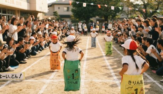 【初めての幼稚園運動会】土日開催の感動と、準備して大正解だった持ち物まとめ